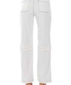 ADDY STUDDED HARDWARE RELAXED FIT JEANS 11 ADDY STUDDED HARDWARE RELAXED FIT JEANS -AKIRA pant-shop addy studded hardware relaxed fit jeans light blue denim 5 5