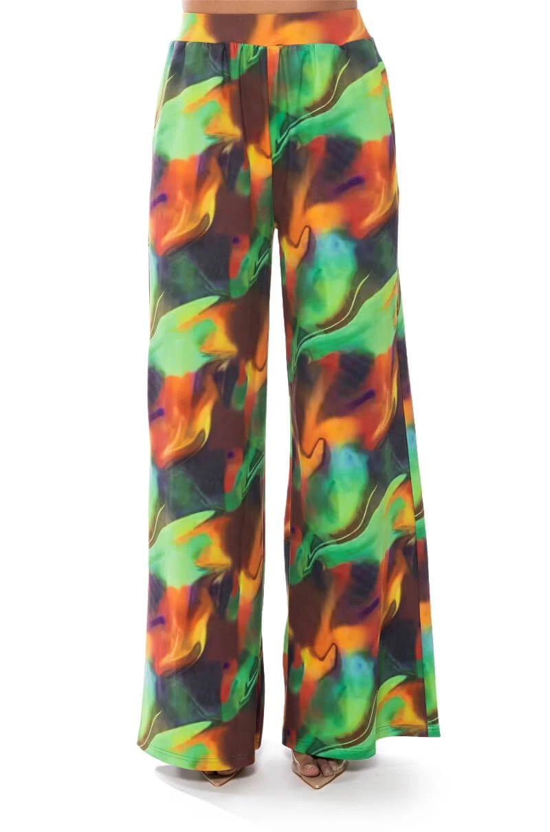 ALL NATURAL WIDE LEG PANT - Image 4