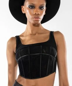 ALL ON ME CORSET TOP