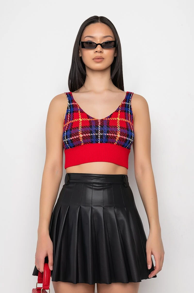 AS IF CROP KNIT BRALETTE - Image 4