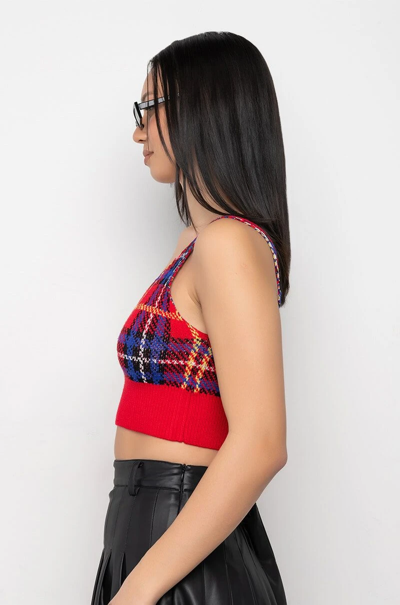 AS IF CROP KNIT BRALETTE - Image 5