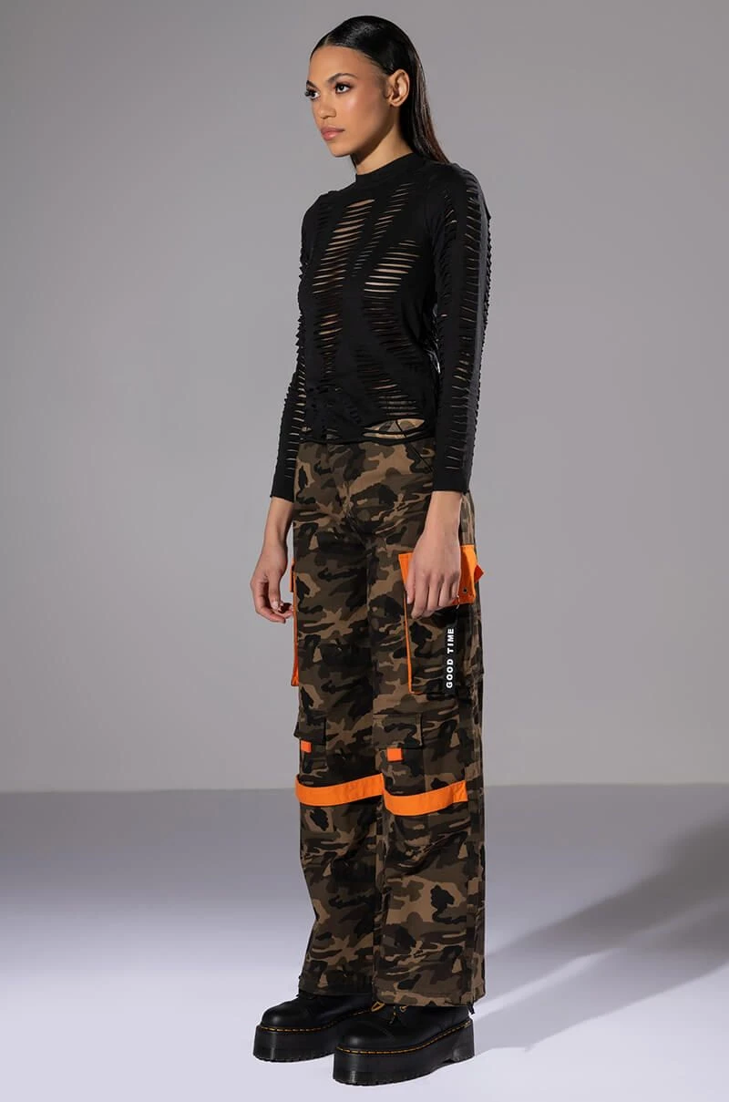 BANK ON ME RELAXED CARGO JEANS - Image 3