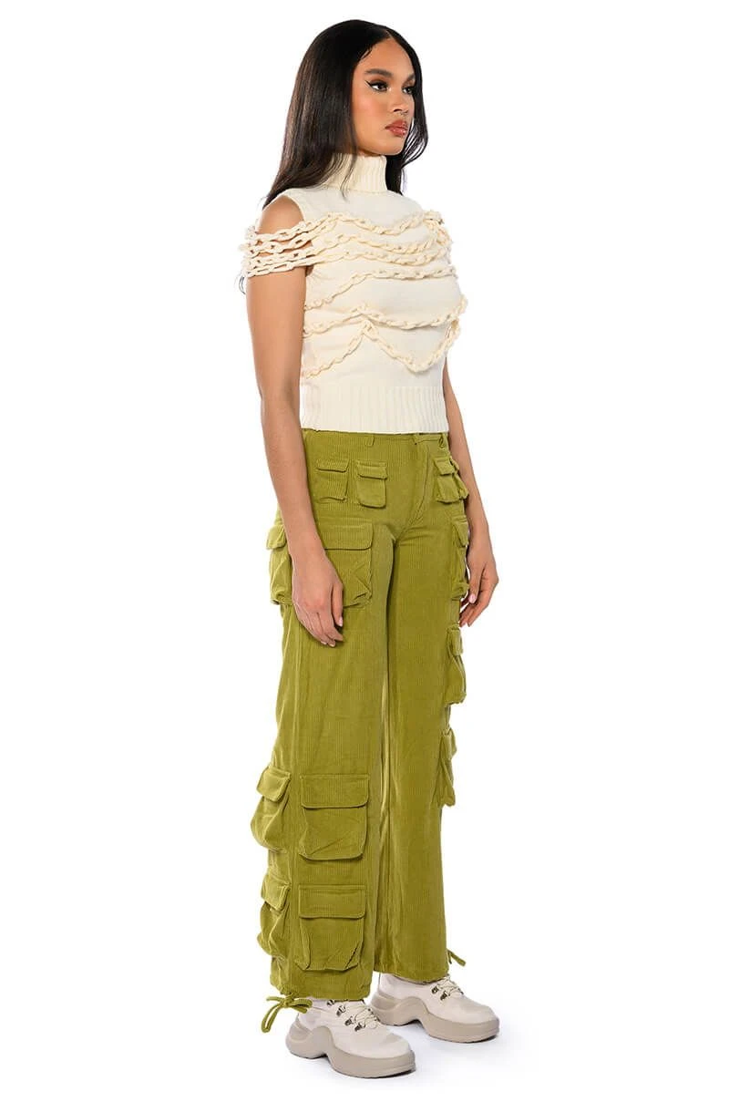 BLAKELY WIDE LEG CARGO PANT - Image 4