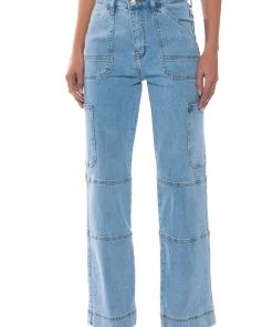 BLUE JEAN BABY WIDE LEG UTILITY JEANS