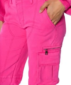 CANDY DREAMS RELAXED CARGO JEANS 17 CANDY DREAMS RELAXED CARGO JEANS -AKIRA pant-shop candy dreams relaxed cargo jeans pink multi 8 8