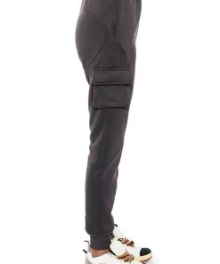 CARBON LUX SWEATPANT -AKIRA pant-shop carbon lux sweatpant charcoal grey 5 5