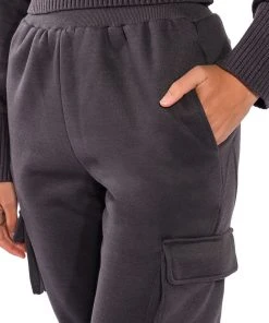 CARBON LUX SWEATPANT -AKIRA pant-shop carbon lux sweatpant charcoal grey 7 7