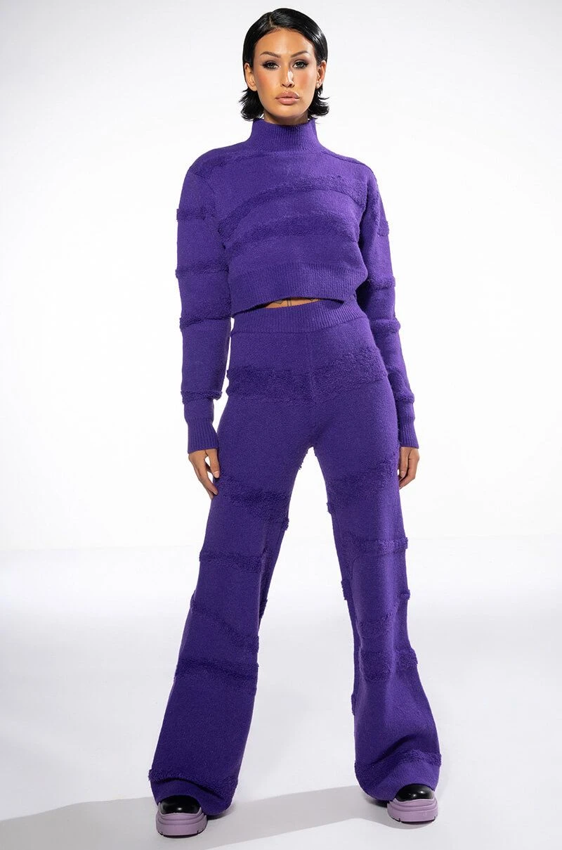CHEYENNE CROPPED MOCK NECK SWEATER - Image 2