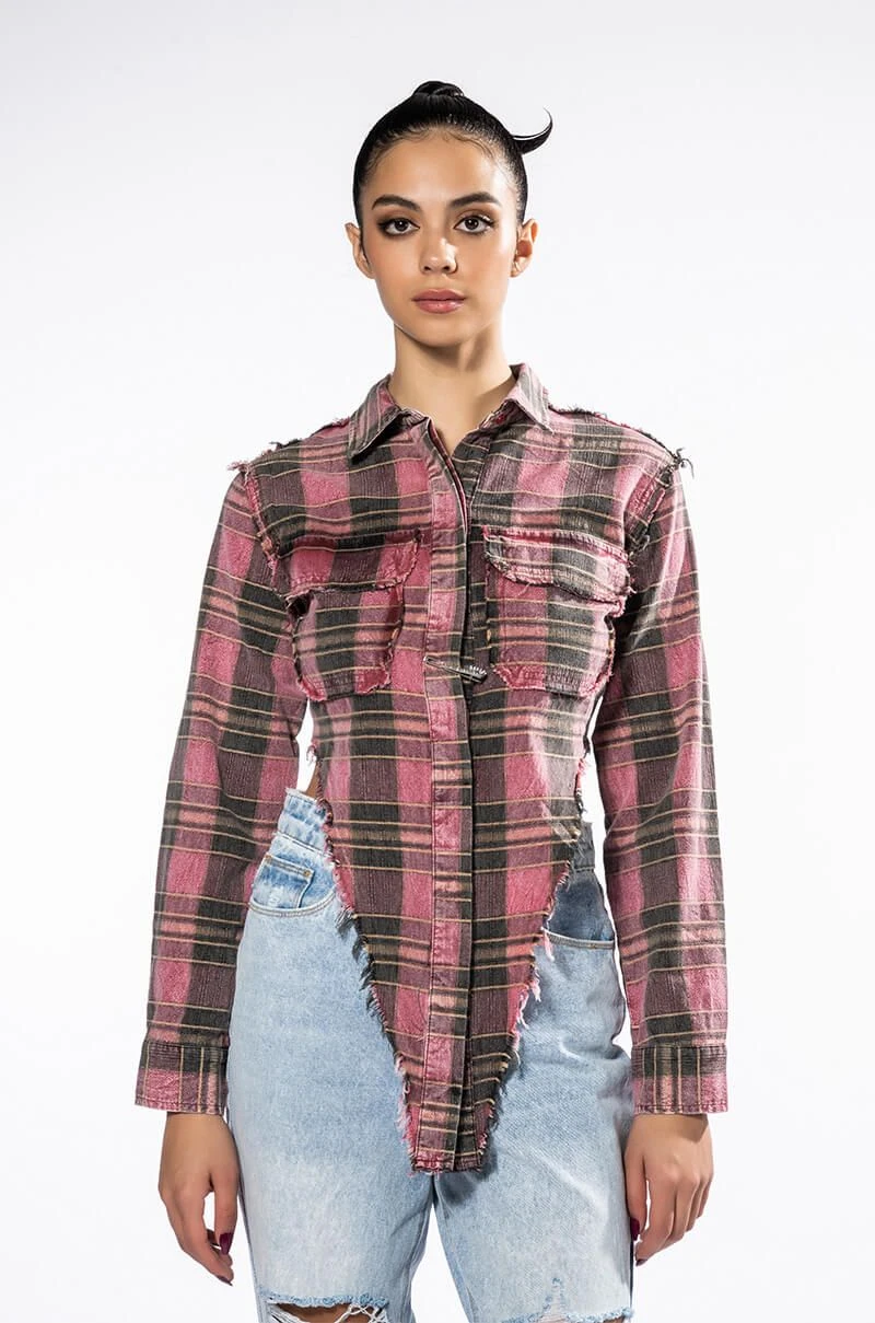 COOL AGAIN FLANNEL BLOUSE 5 COOL AGAIN FLANNEL BLOUSE - Image 3