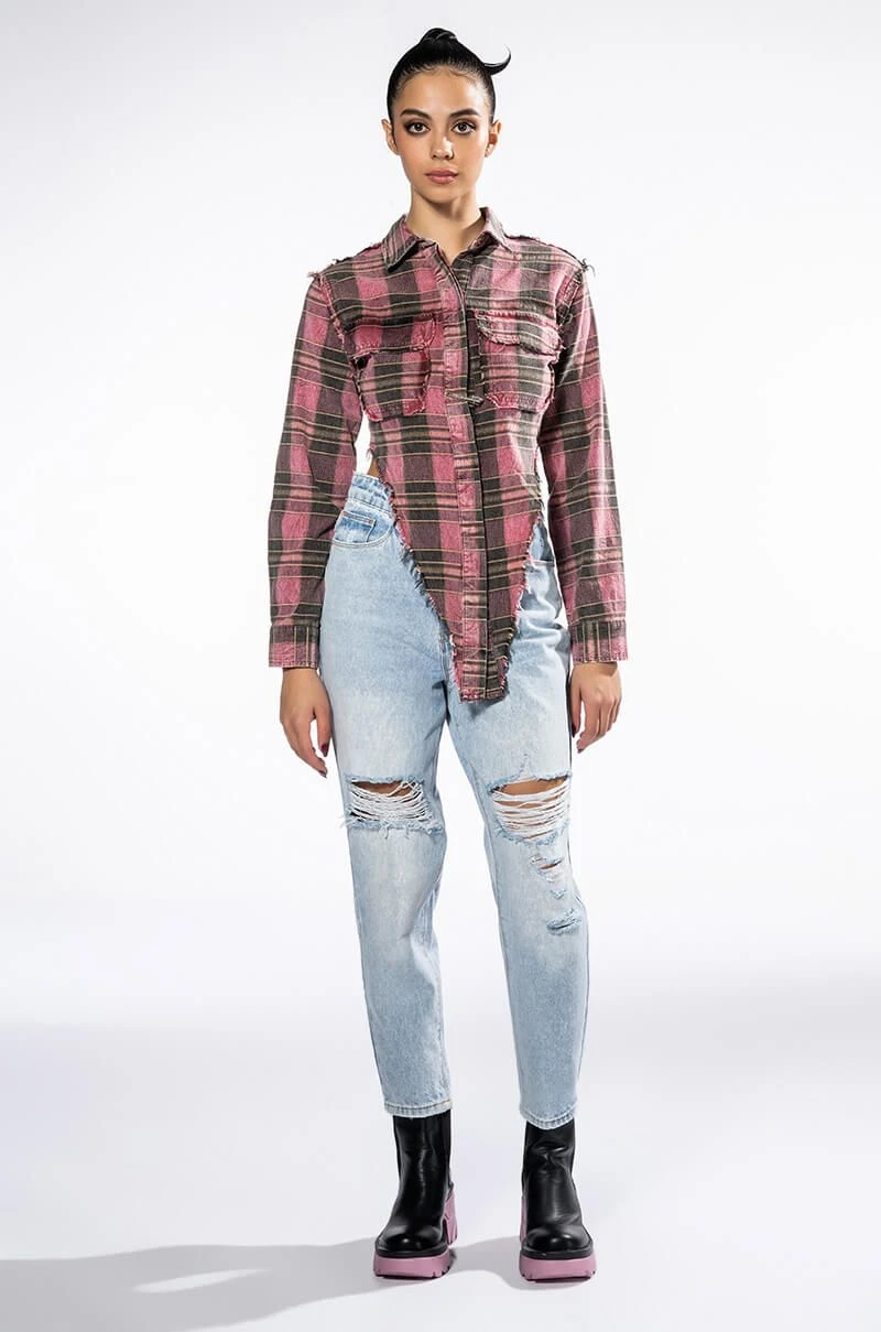 COOL AGAIN FLANNEL BLOUSE 9 COOL AGAIN FLANNEL BLOUSE - Image 7