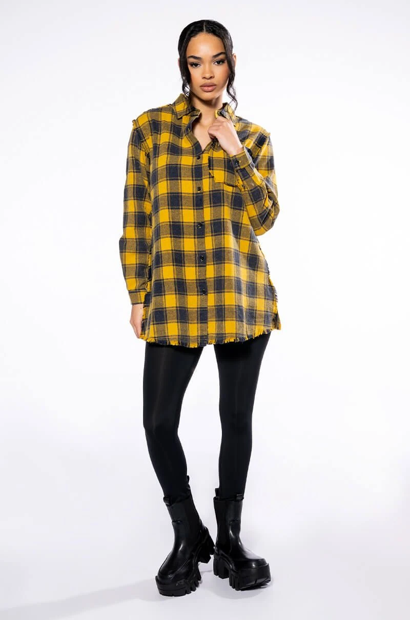 DARK FANTASY BUTTON DOWN FLANNEL 5 DARK FANTASY BUTTON DOWN FLANNEL - Image 3