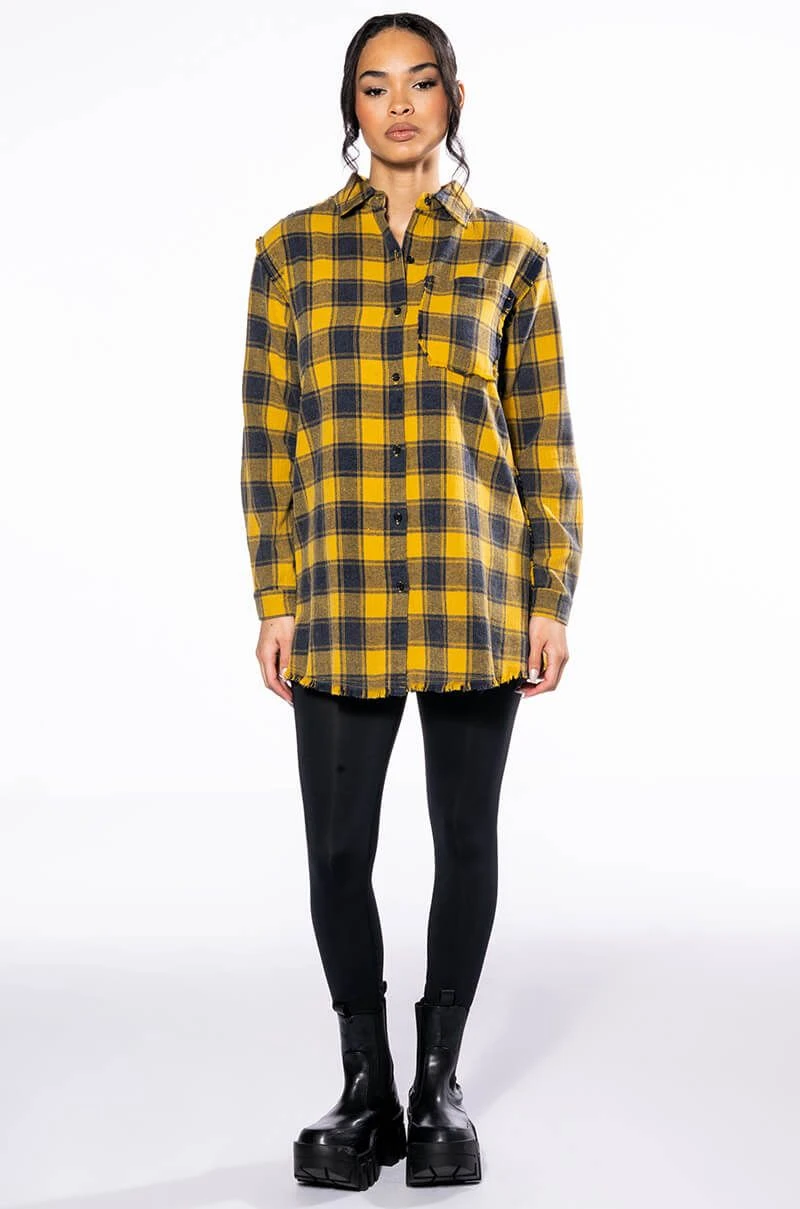 DARK FANTASY BUTTON DOWN FLANNEL 10 DARK FANTASY BUTTON DOWN FLANNEL - Image 8