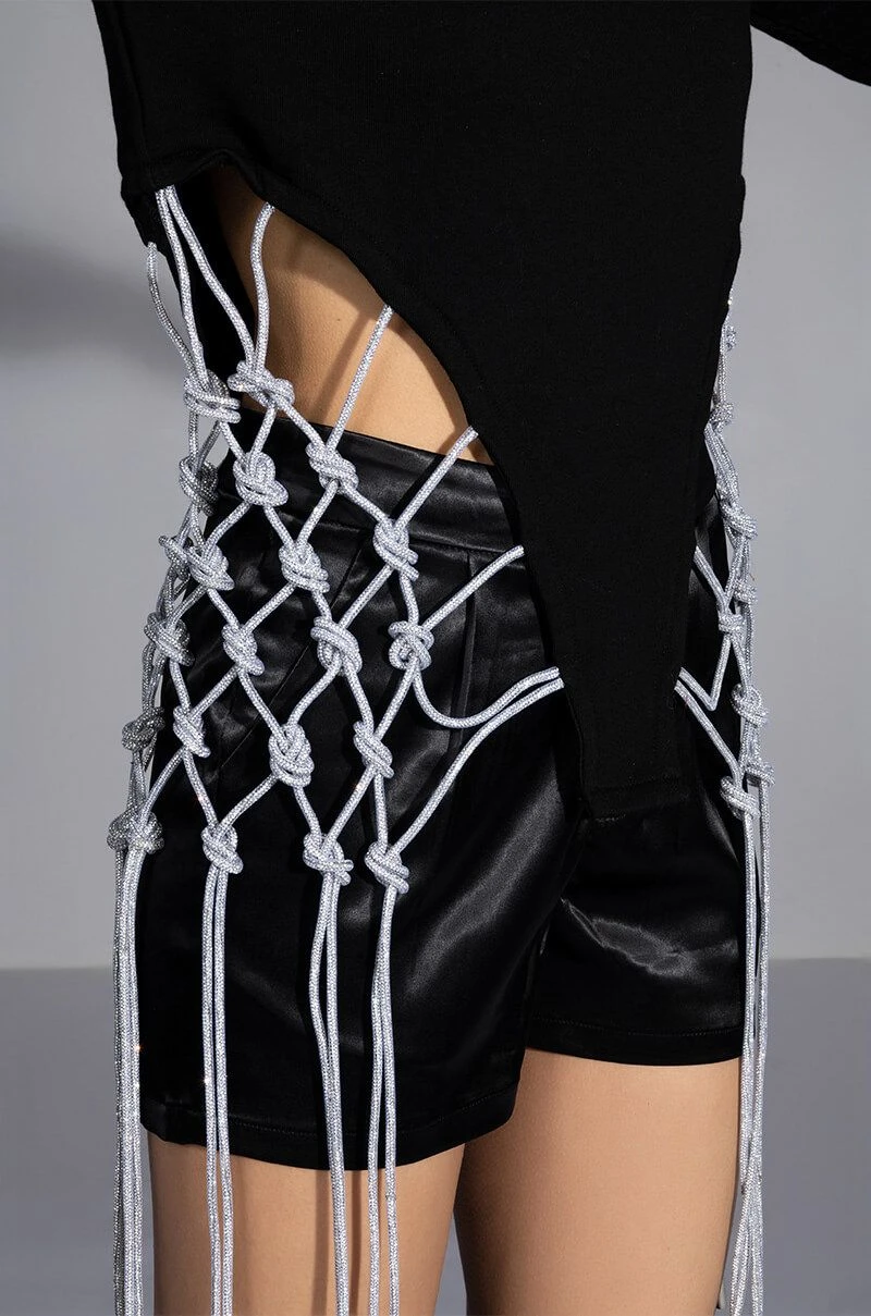 DAY N NIGHT RHINESTONE FRINGE HOODIE - Image 6