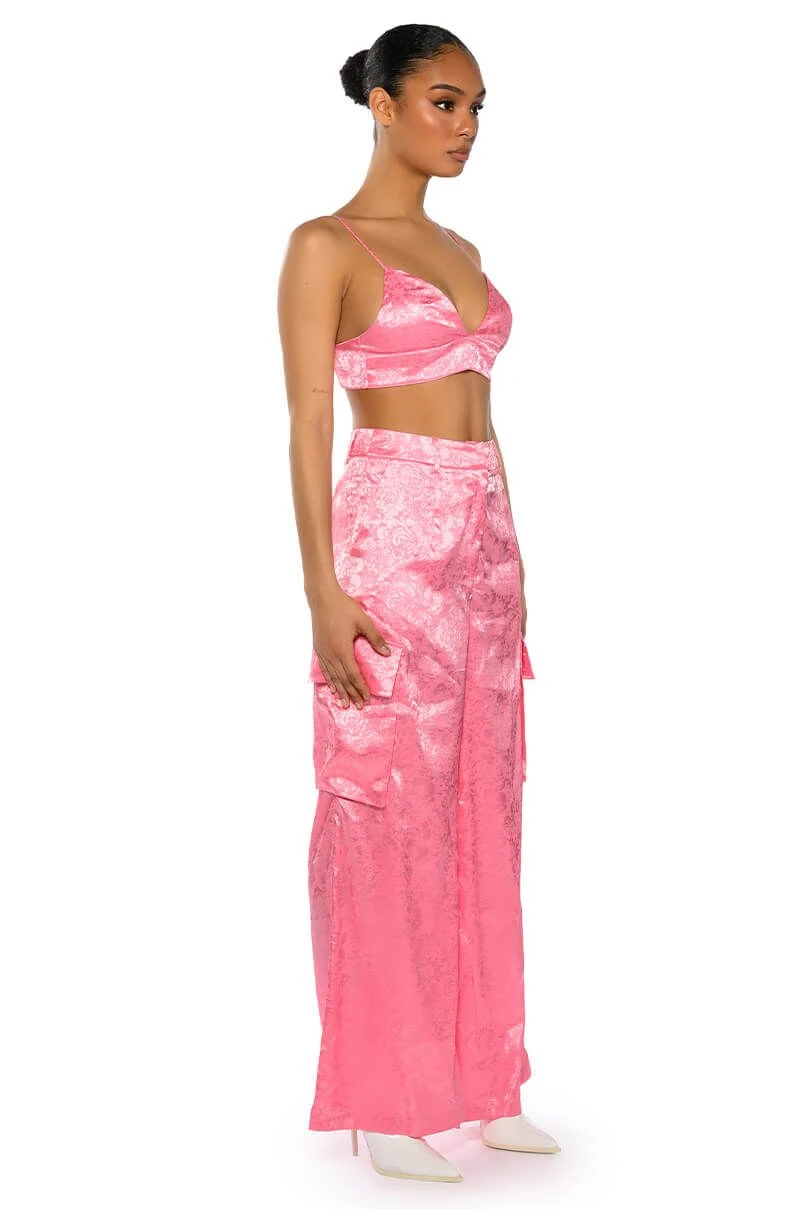 DAYDREAM SATIN FLORAL BRALETTE 7 DAYDREAM SATIN FLORAL BRALETTE - Image 5