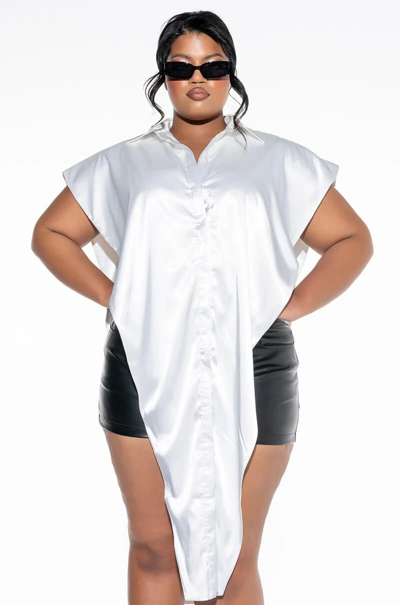 DESIRE MAXI BUTTON UP BLOUSE