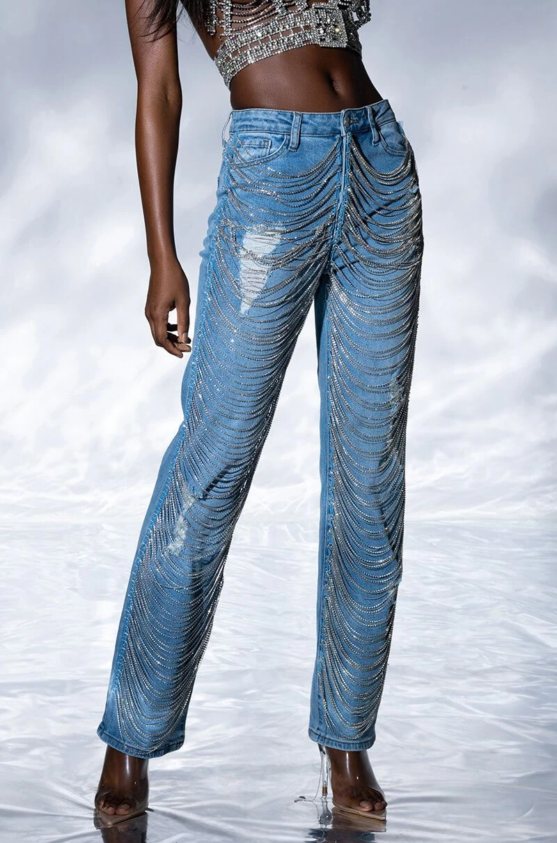 DIAMONDS ARE FOREVER STRAIGHT FIT JEANS 9 DIAMONDS ARE FOREVER STRAIGHT FIT JEANS - Image 7