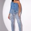 DIAMONDS ARE FOREVER STRAIGHT FIT JEANS