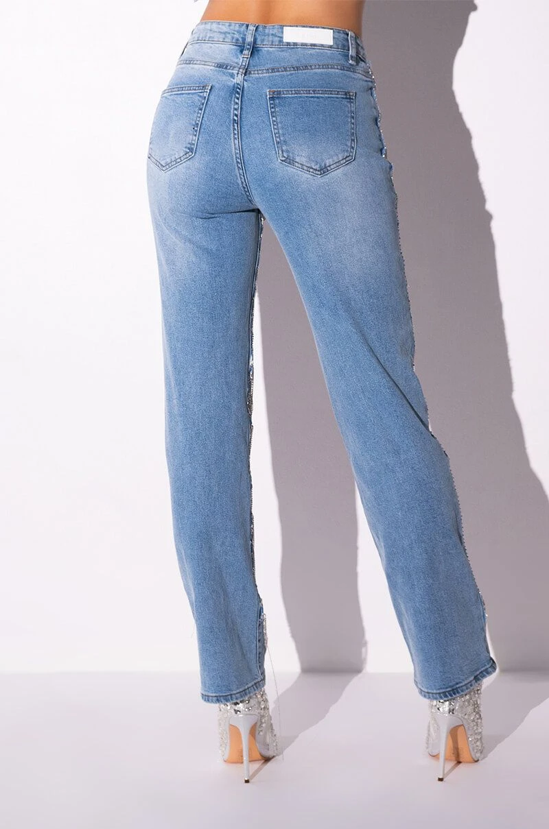DIAMONDS ARE FOREVER STRAIGHT FIT JEANS 6 DIAMONDS ARE FOREVER STRAIGHT FIT JEANS - Image 4