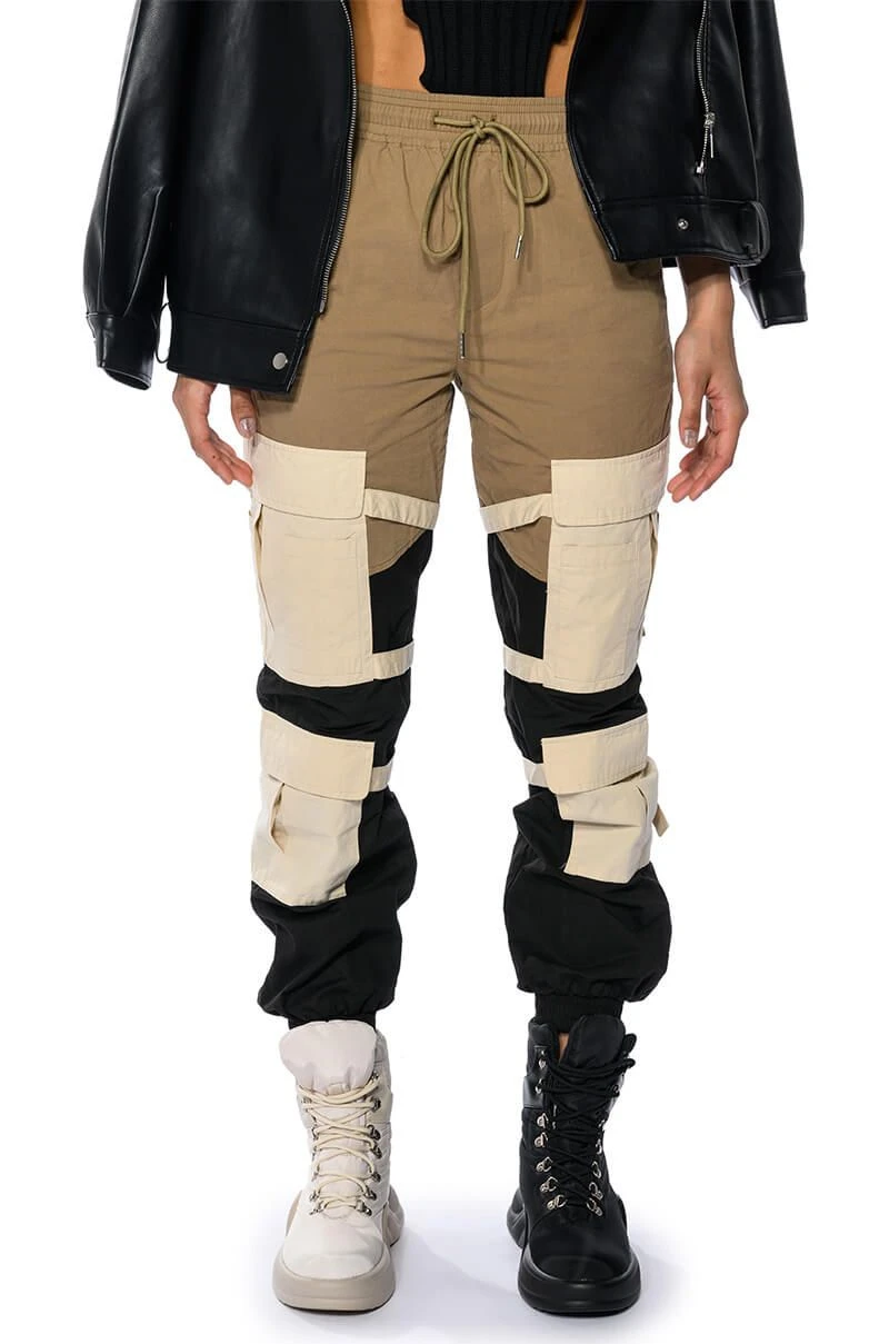 DIXIE COLOR BLOCKED CARGO JOGGER 3 DIXIE COLOR BLOCKED CARGO JOGGER