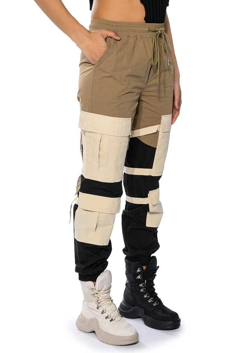 DIXIE COLOR BLOCKED CARGO JOGGER 4 DIXIE COLOR BLOCKED CARGO JOGGER - Image 2