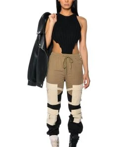 DIXIE COLOR BLOCKED CARGO JOGGER 12 DIXIE COLOR BLOCKED CARGO JOGGER -AKIRA pant-shop dixie color blocked cargo jogger multi 3 3