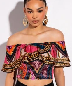 EXCUSE ME OFF THE SHOULDERS BLOUSE