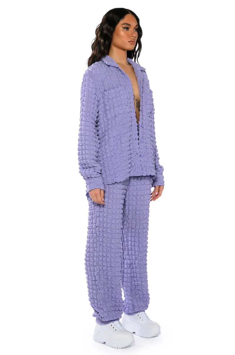 EXISTING LOUDLY TEXTURED BUTTON DOWN TOP - Image 5