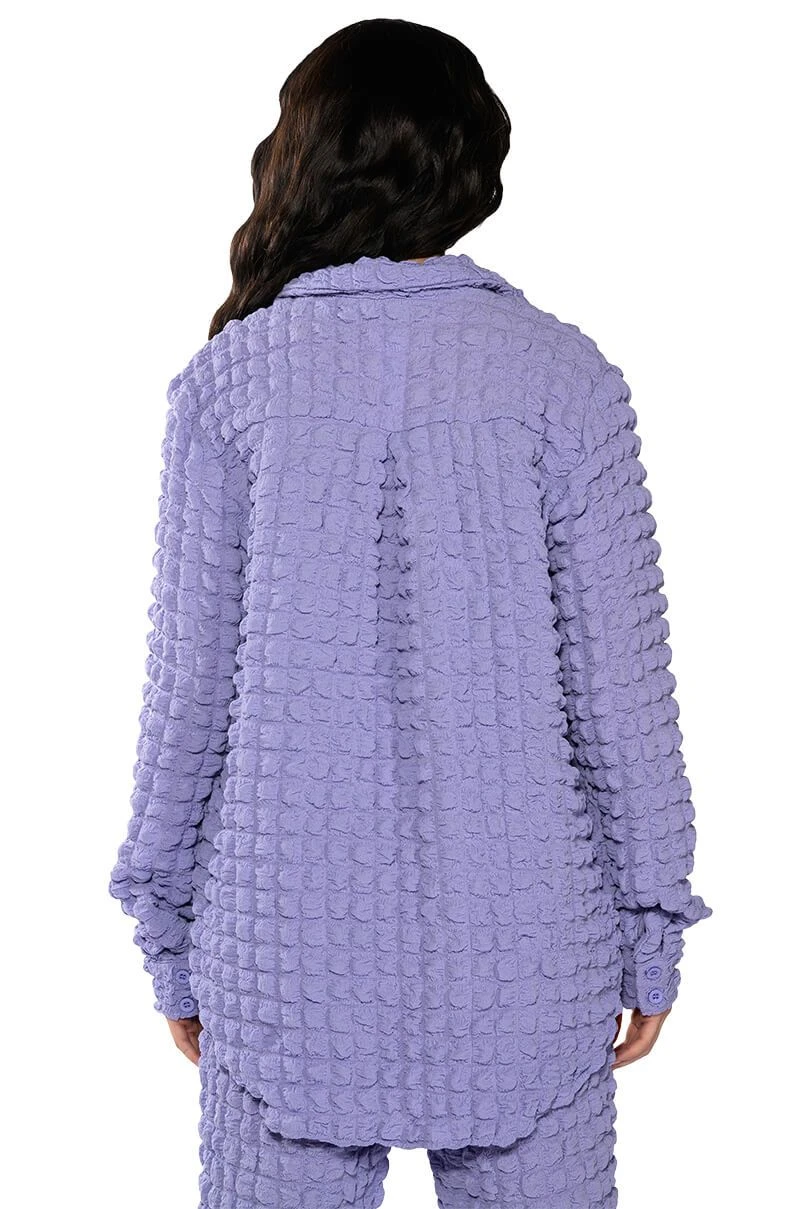 EXISTING LOUDLY TEXTURED BUTTON DOWN TOP - Image 7