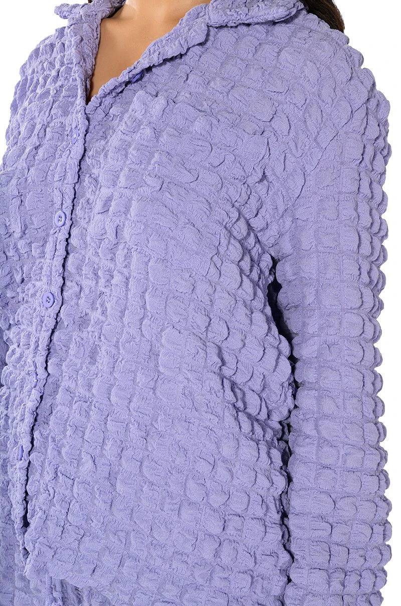 EXISTING LOUDLY TEXTURED BUTTON DOWN TOP - Image 8