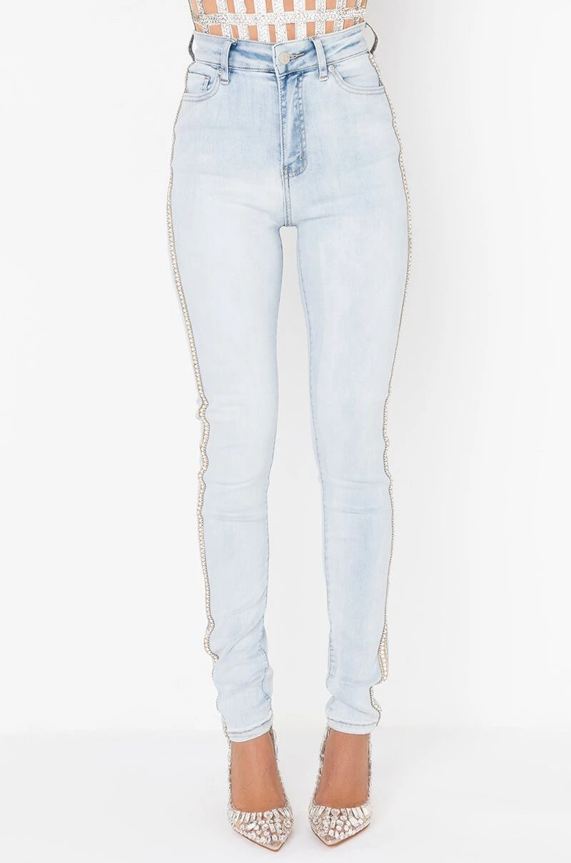 FLEX FIT EXTREME STRETCH HIGH WAIST PEARL SKINNY JEANS 3 FLEX FIT EXTREME STRETCH HIGH WAIST PEARL SKINNY JEANS
