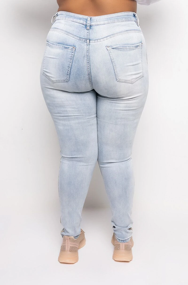 FLEX FIT EXTREME STRETCH HIGH WAIST PEARL SKINNY JEANS 12 FLEX FIT EXTREME STRETCH HIGH WAIST PEARL SKINNY JEANS - Image 10
