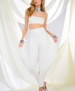 GENIE SCUBA PANTS IN WHITE