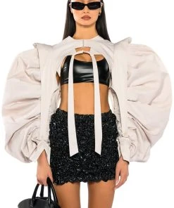 I DO IT ON THE DAILY DRAMA SLEEVE BOLERO