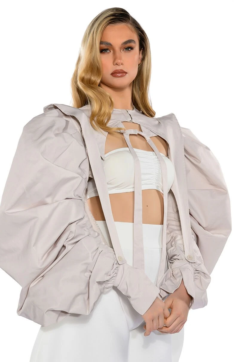 I DO IT ON THE DAILY DRAMA SLEEVE BOLERO - Image 9