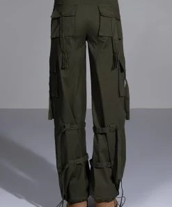 IT IS BACK CARGO PANTS 16 IT IS BACK CARGO PANTS -AKIRA pant-shop it is back cargo pants olive 10 10