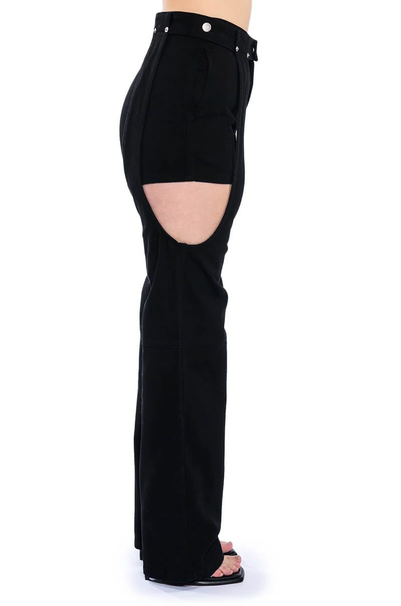 ITS A VIBE DENIM SHORT AND CHAPS JEAN - Image 6