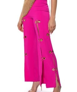 Alternative view of JENNY GROMMET TROUSERS