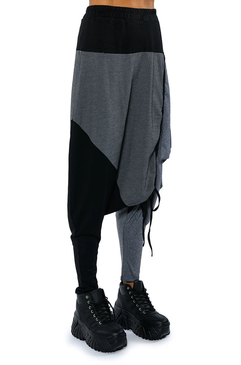 KENNEDY CINCHED ASYMMETRICAL DROP WAIST PANT 9 KENNEDY CINCHED ASYMMETRICAL DROP WAIST PANT - Image 7