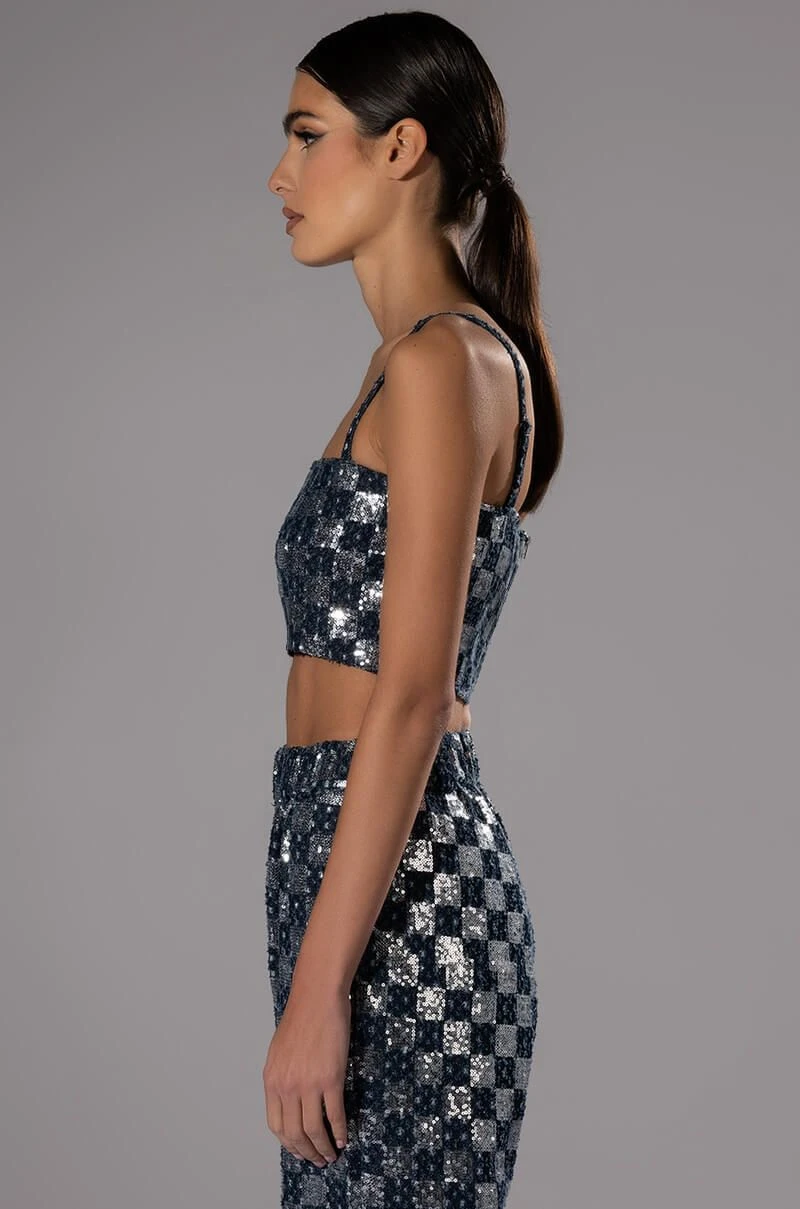 LEAH BANDEAU CROP TOP - Image 3