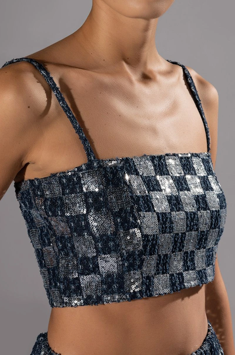 LEAH BANDEAU CROP TOP - Image 5