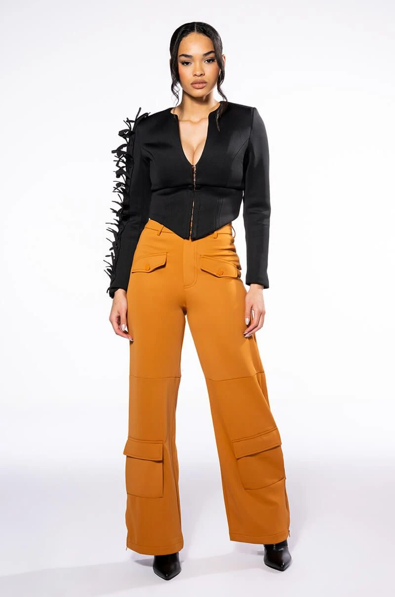 LOVELESS SCUBA CORSET BLOUSE 4 LOVELESS SCUBA CORSET BLOUSE - Image 2