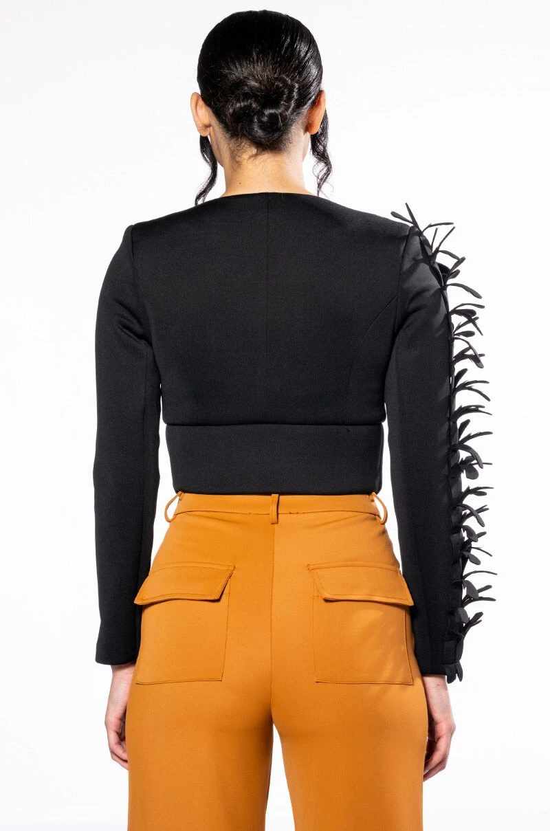 LOVELESS SCUBA CORSET BLOUSE 8 LOVELESS SCUBA CORSET BLOUSE - Image 6