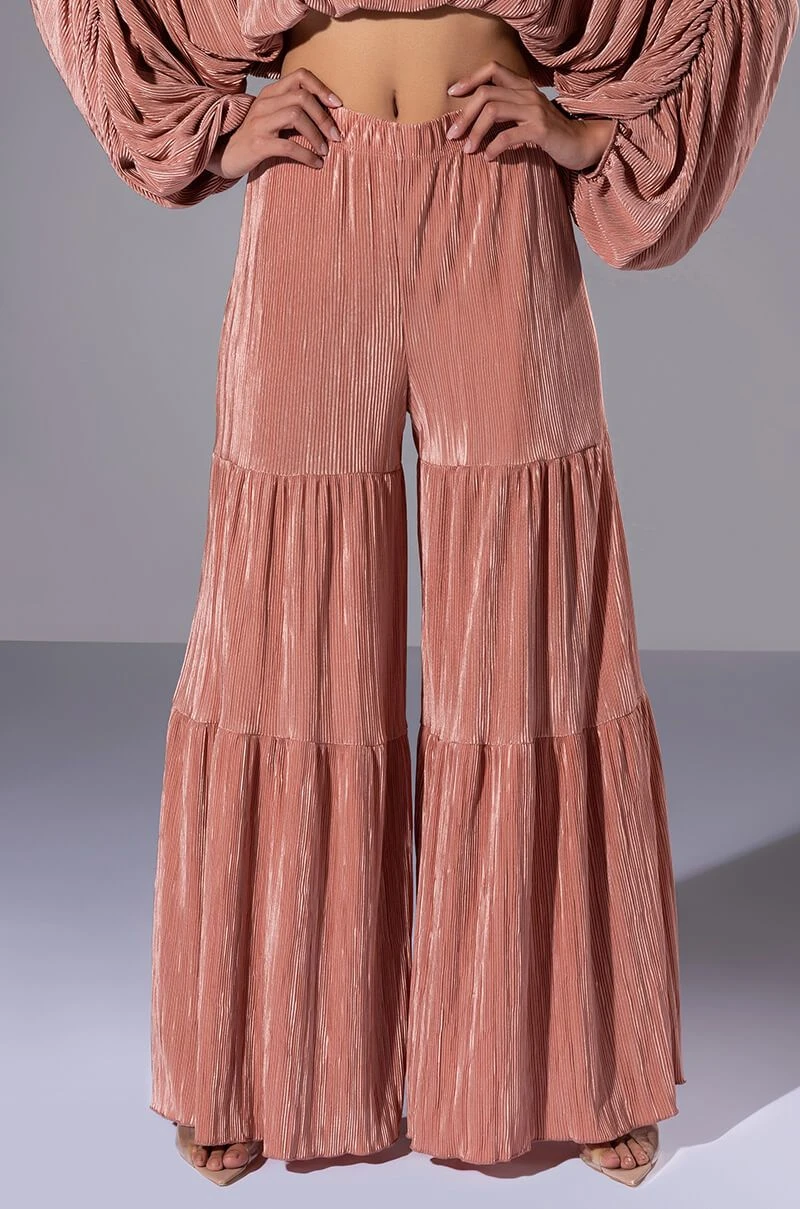 MADE YOU BLUSH WIDE LEG PANT