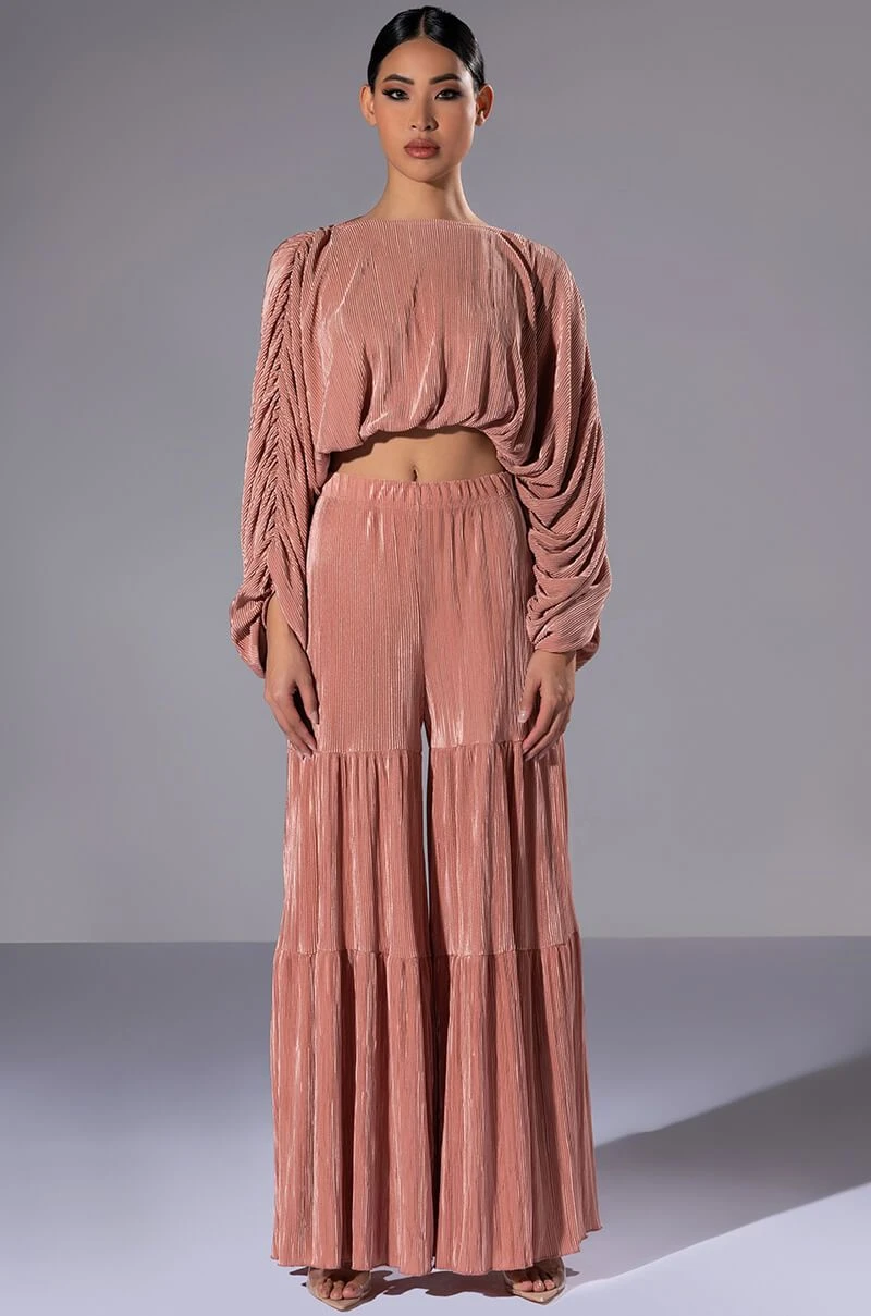 MADE YOU BLUSH WIDE LEG PANT - Image 2