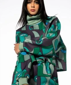 MEDUSA TURTLENECK SCUBA SWEATSHIRT