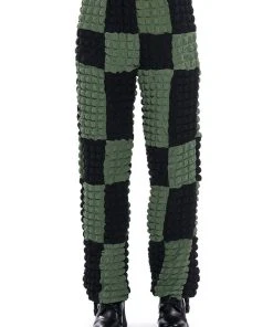 MET YOU IN SAN FRANCISCO COLORBLOCK PUFF WIDE LEG PANT 14 MET YOU IN SAN FRANCISCO COLORBLOCK PUFF WIDE LEG PANT -AKIRA pant-shop met you in san francisco colorblock puff wide leg pant olive 5 5