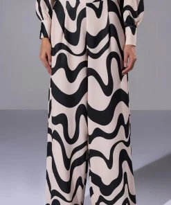 MYSTICAL WAYS WAVY PALAZZO PANT