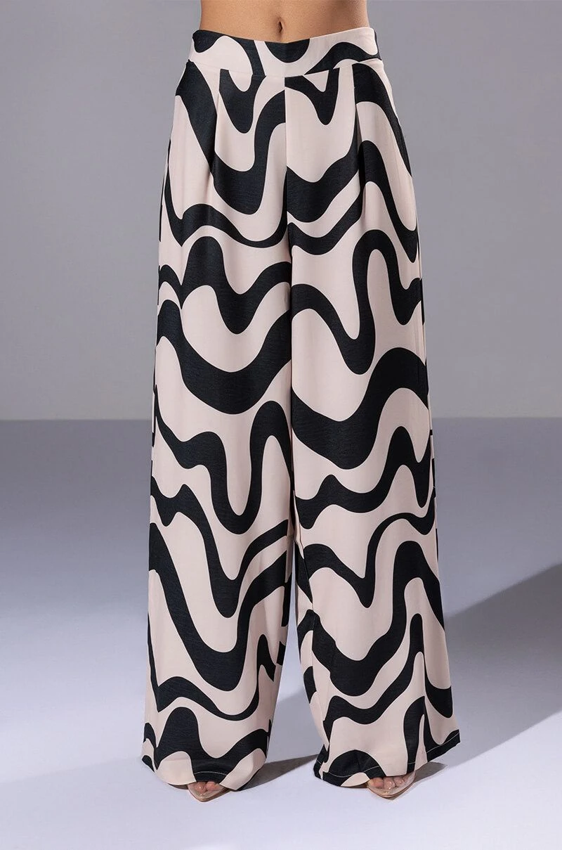 MYSTICAL WAYS WAVY PALAZZO PANT - Image 4