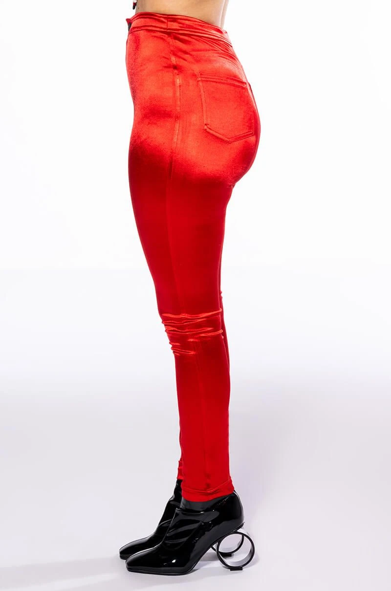 ONE MORE TIME HIGH WAISTED STRETCHY LEGGINGS 8 ONE MORE TIME HIGH WAISTED STRETCHY LEGGINGS - Image 6