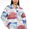 OVERSIZED PRINTED BUTTON DOWN 1 OVERSIZED PRINTED BUTTON DOWN -AKIRA pant-shop oversized printed button down multi 1 1